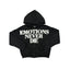 Black ‘End’ Rhinestone hoodie
