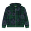 Denim Tears Green Plaid Wreath Zip Hoodie