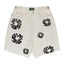 Denim Tears White Cotton Wreath Denim Shorts