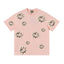 Denim Tears Baby Pink Oversized All Over Beige Flower Wreath TOP