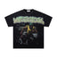 Majestik “Gridiron Champion” Bulldog Vintage Tee(Black)