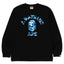 BAPE Style Arch Logo Camo Ape Head Long-Sleeve Tee - Black/Blue