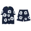 Denim Tears Navy Cotton Wreath Matching Set