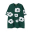Denim Tears Green All‑Over Cotton Wreath Print T‑Shirt