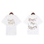 Denim Tears White Leopard Print Tee