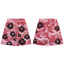 Denim Tears Pink Camo Mesh Basketball Shorts With All Over Black Flower Wreath Print