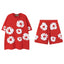 Denim Tears Red Cotton Wreath Matching Set