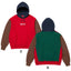 Supreme 25FW Color Blocked Box Logo Hooded Sweatshirt