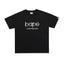 BAPE Style Lettering Logo Short-Sleeve Tee - Black