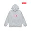 Supreme TV Logo Hoodie – Grey