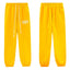 Denim Tears Bright Yellow Small Embroidery Drawstring Jogger Sweatpants