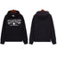 Denim Tears Black Vintage Gothic Letter Graphic Hoodie