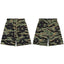 Denim Tears Shorts green tiger stripe camouflage breathable mesh athletic shorts