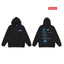 Supreme Multi-Text Hoodie – Black
