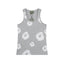 Denim Tears Grey Floral Print Slim Fit Ribbed Tank Top