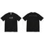Supreme Oval Rose Logo Tee – Black