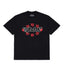 Sp5der WorldWide Star Tee Black Red