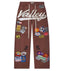 Vale Forever 1980s Painter Denim Brown Wash