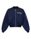 Vale Forever 1999-2000 Raw Denim Bomber Jacket Navy