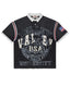Vale Forever USA Rugby Polo Tee Black