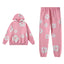 Denim Tears Pink Hoodie & Sweatpants Set