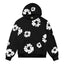 Denim Tears Black Cotton Wreath Sweatshirt