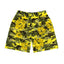 Denim Tears Camo Cotton Wreath Mesh Shorts Yellow