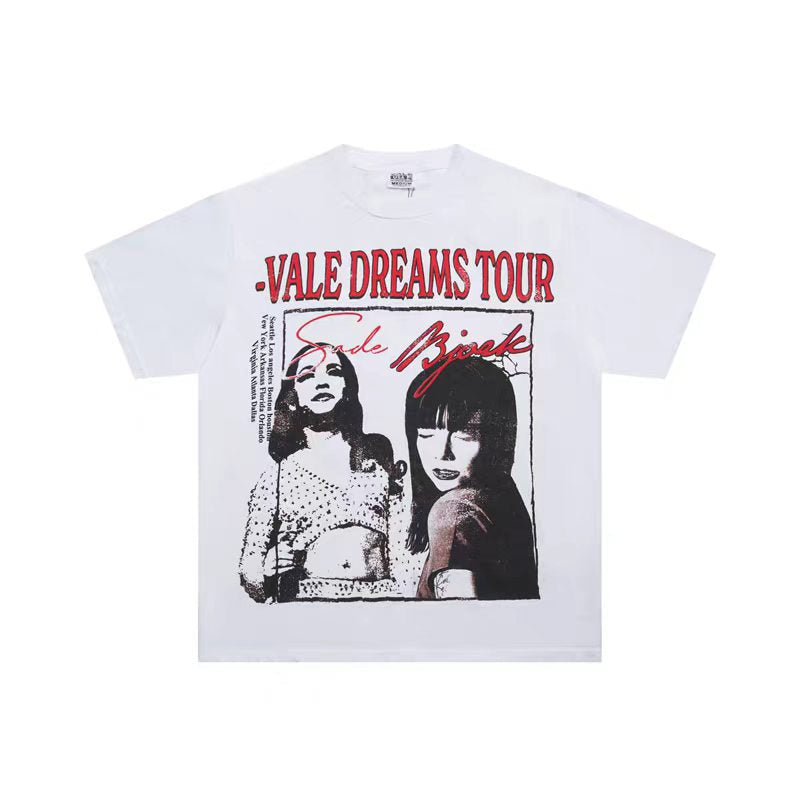 Valley Dreams Tour Double‑Sided Print Oversized Short‑Sleeve T‑Shirt