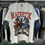 Majestik “Pro Boxing” Skeleton Rhinestone Vintage Tee