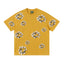 Denim Tears Mustard Yellow Oversized Beige Flower Wreath TOP