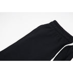 Denim Tears Black Skull Graphic Cuffed Sweatpants