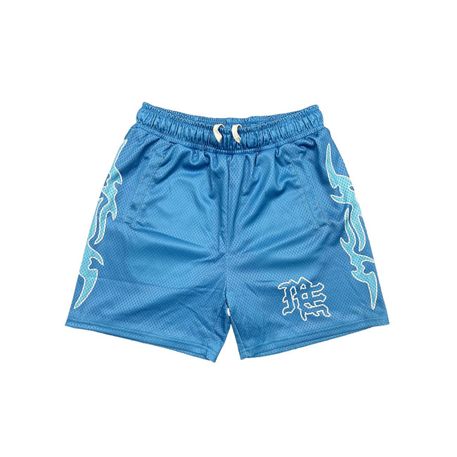 Blue “Lightning” shorts Hover Image
