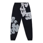 Denim Tears Black Jumbo Wreath Sweatpants