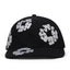 Denim Tears Black Cotton Wreath Fitted Cap