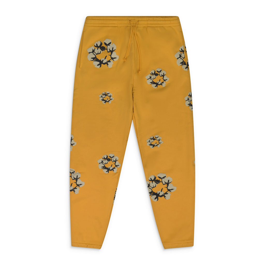 Denim Tears Yellow Cactus Wreath Sweatpants