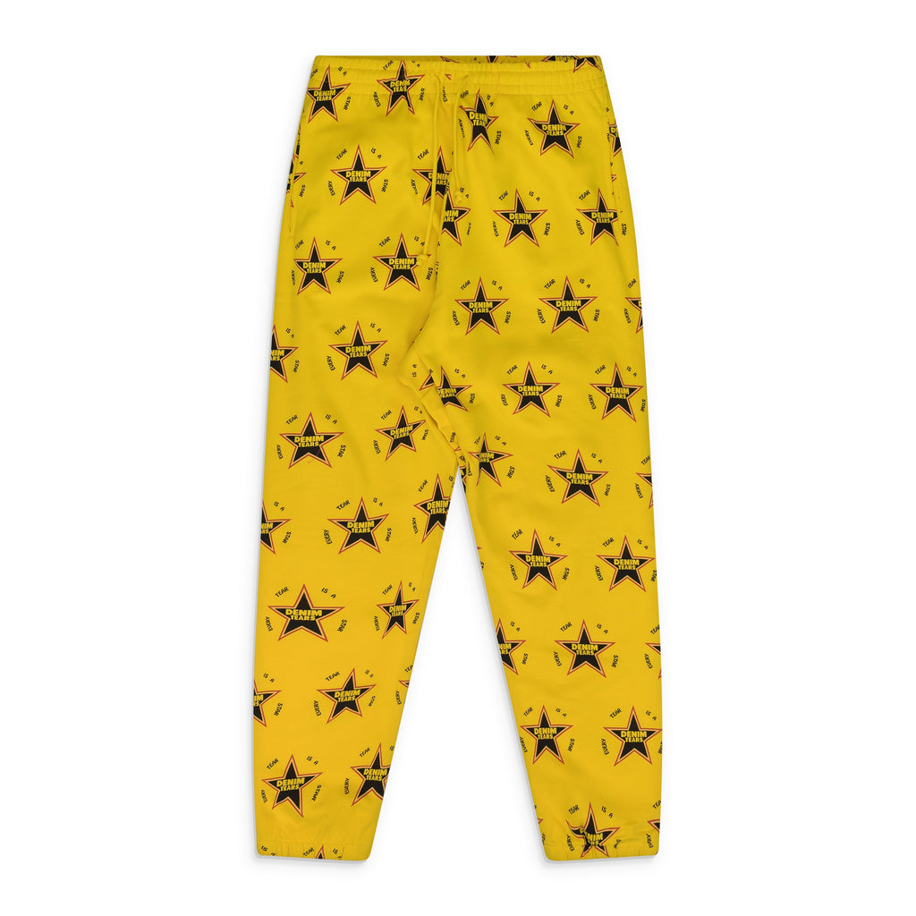Denim Tears Yellow Every Tear Is A Star All Over Sweatpants