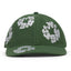 Denim Tears Green Cotton Wreath Fitted Cap