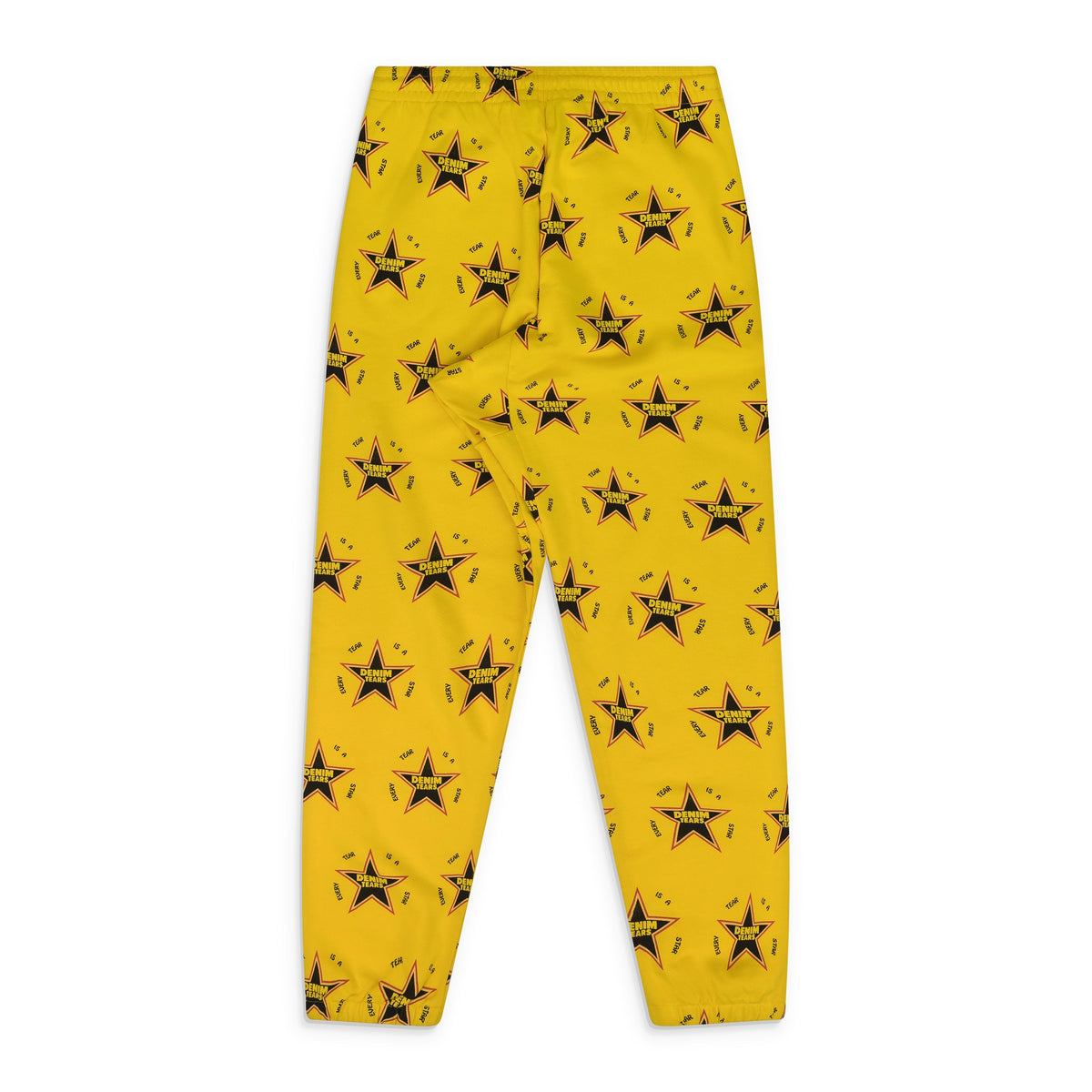 Denim Tears Yellow Every Tear Is A Star All Over Sweatpants