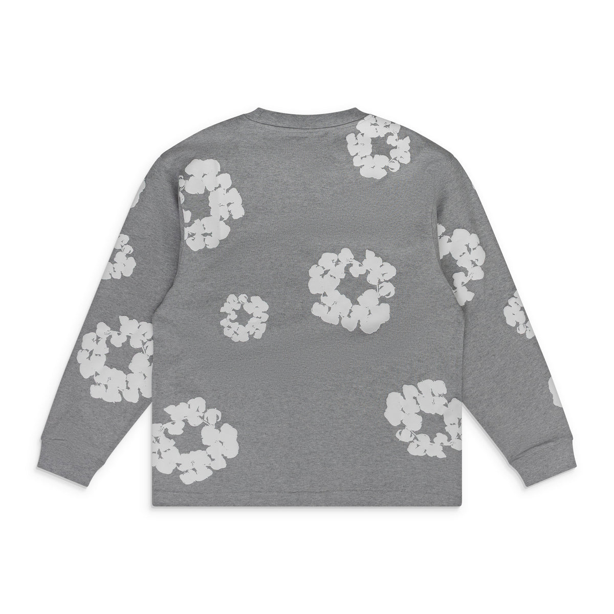 Denim Tears Grey Cotton Wreath LS T-Shirt