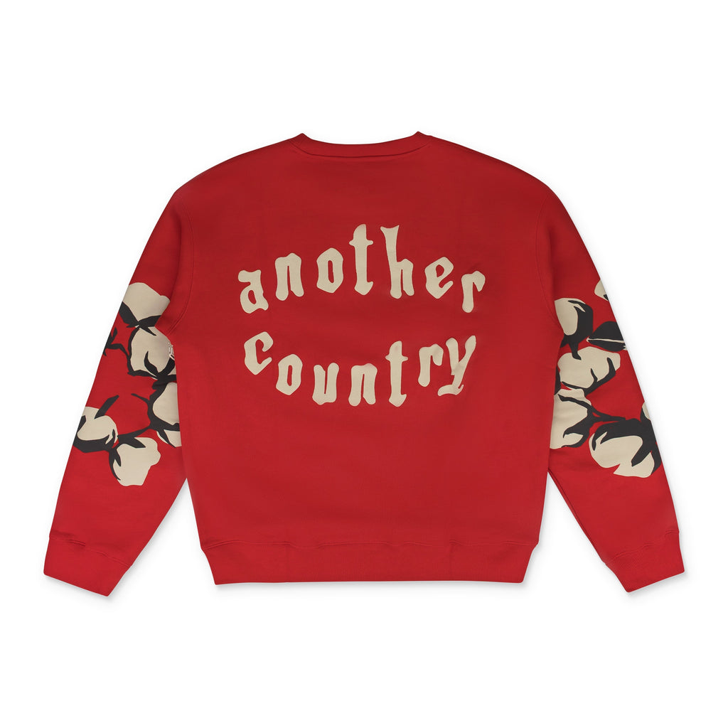Denim Tears Red Cactus Wreath Crewneck