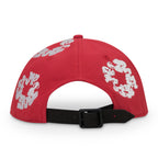 Denim Tears Red Cotton Wreath Fitted Cap