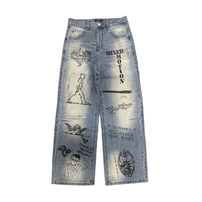 Blue “Canvas” Denim Hover Image