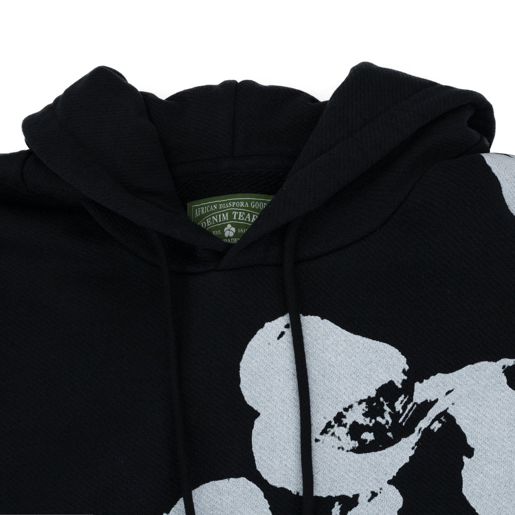Denim Tears Black Core Jumbo Wreath Hoodie