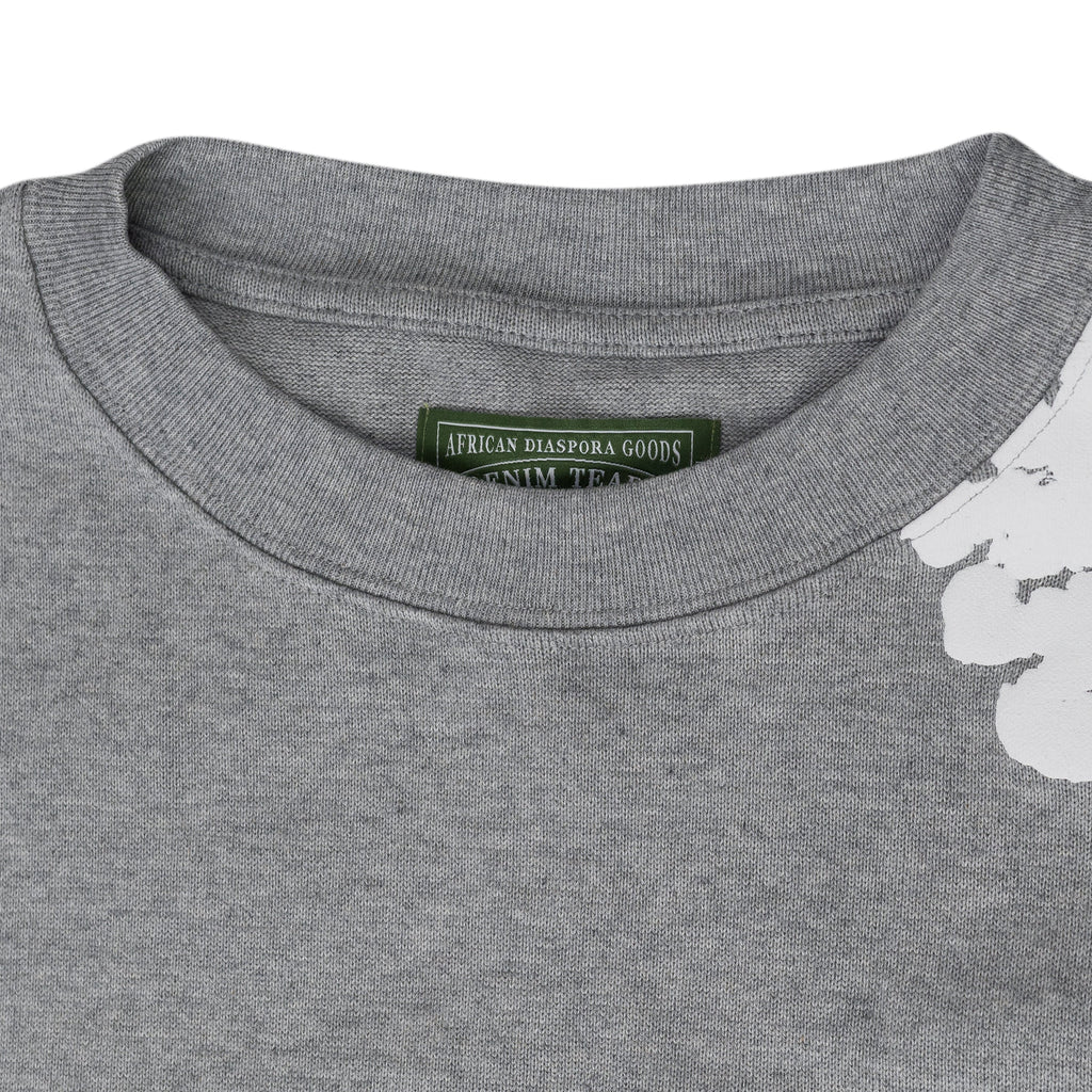 Denim Tears Grey Cotton Wreath LS T-Shirt