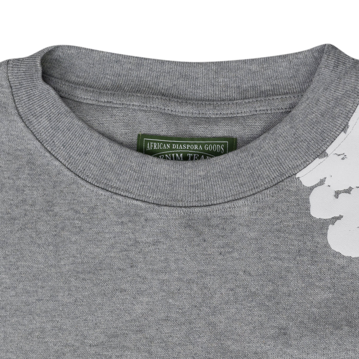 Denim Tears Grey Cotton Wreath LS T-Shirt