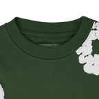 Denim Tears Green Cotton Wreath LS T-Shirt