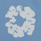 Denim Tears Blue Cotton Wreath Sweatshorts