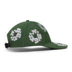 Denim Tears Green Cotton Wreath Fitted Cap