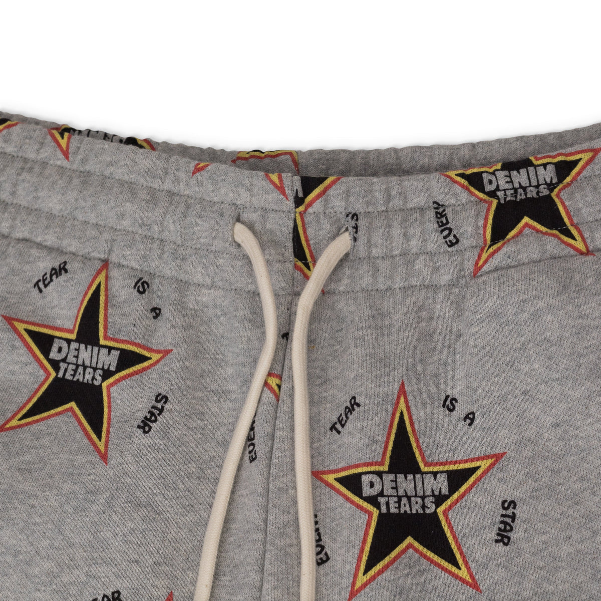 Denim Tears Grey Every Tear Is A Star All Over Sweatpants
