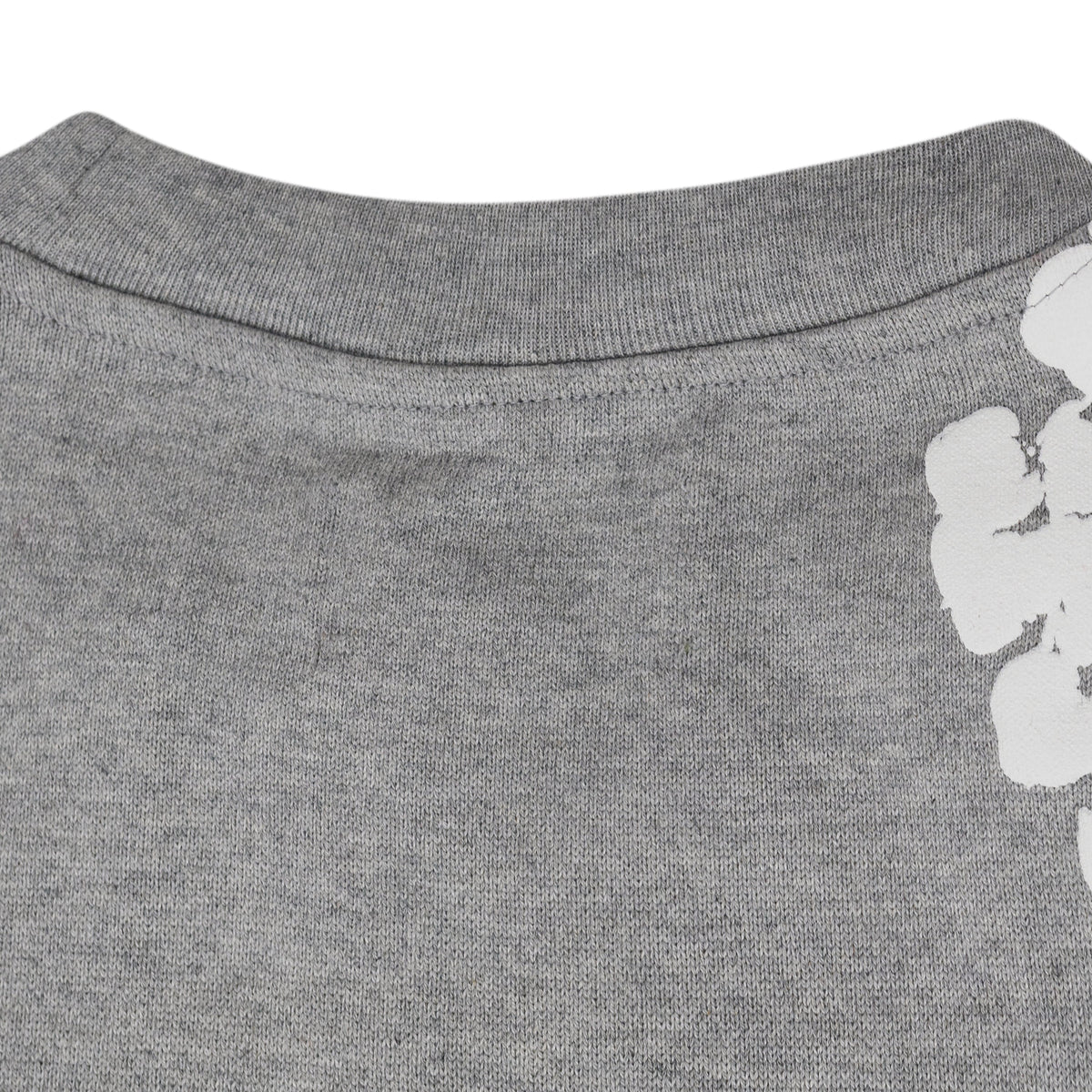 Denim Tears Grey Cotton Wreath LS T-Shirt